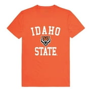 W Republic 539-222-ON2-02 Idaho State University Arch T-Shirt, Orange \u0026 White 2 - Medium